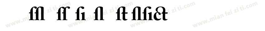 AdobeCaslon SemiBold Italic字体转换